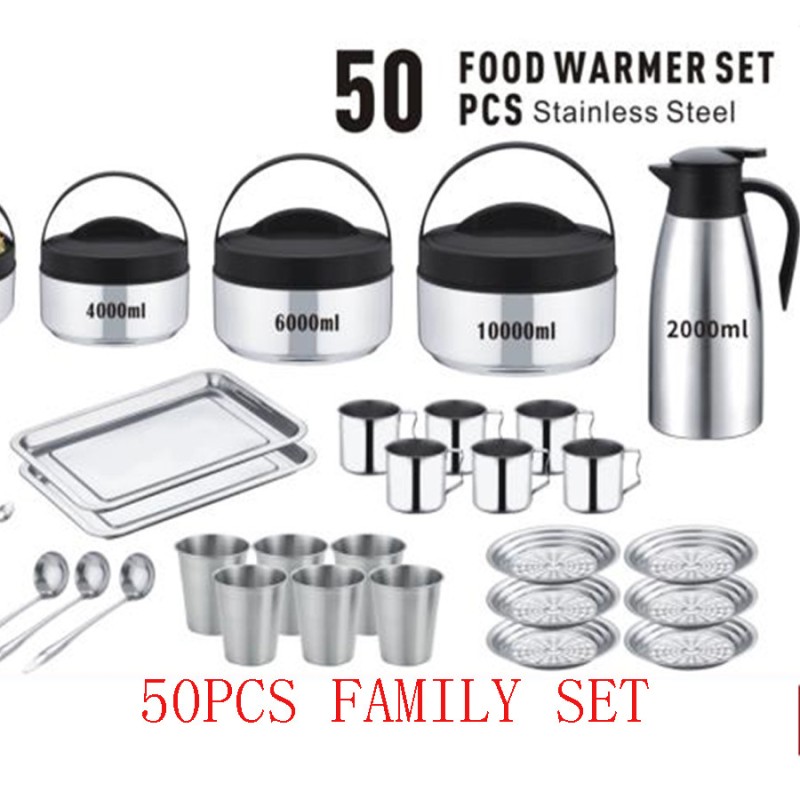 Kitchenware Set Factory - Multipiece Stainless Steel Party Serving Set