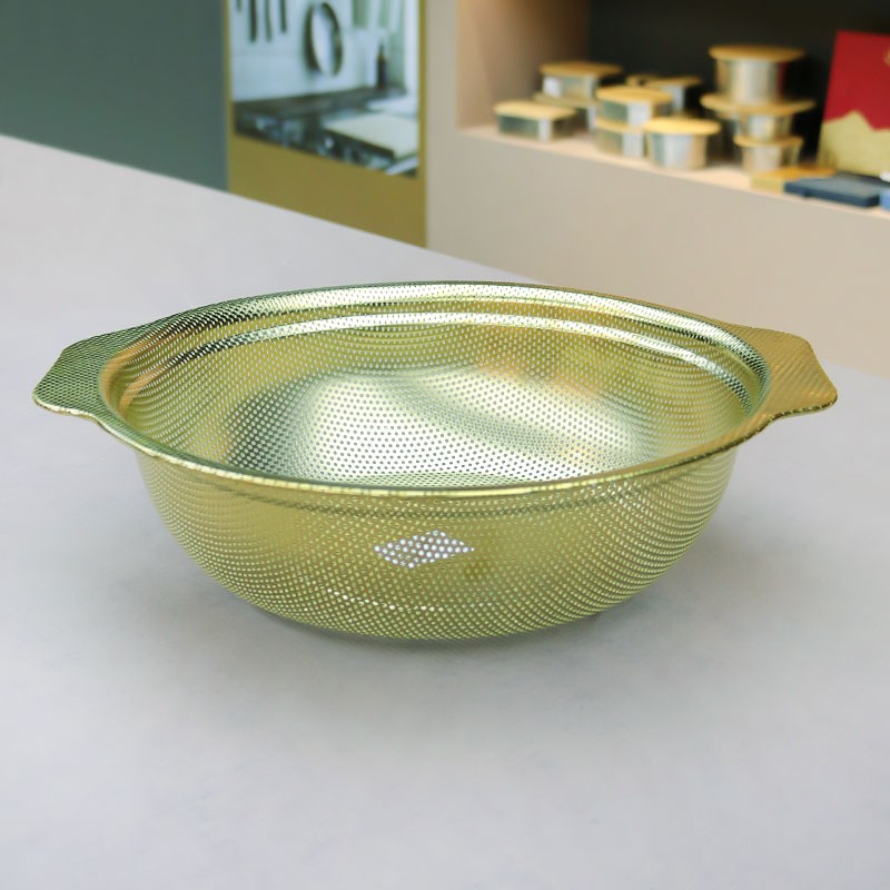 Strainer Supplier - Stainless Steel Mesh Colander Fruit Vegetable Basket