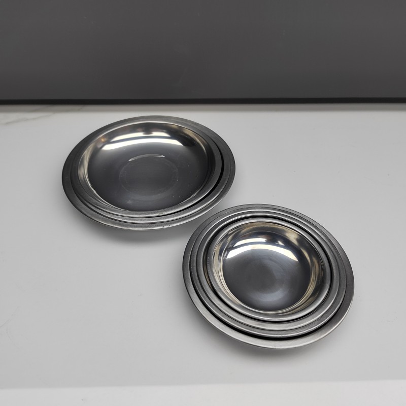 Dinner Plate Manufacturer - Stainless Steel Metal Dinner Plate Dish Set