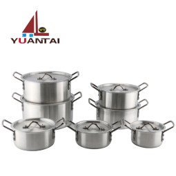 Cookware Set Factory - OEM 7pcs Forged Aluminum Alloy Cooking Set