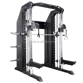 Cable Machine Factory - Multi Functional Power Rack Smith Machine