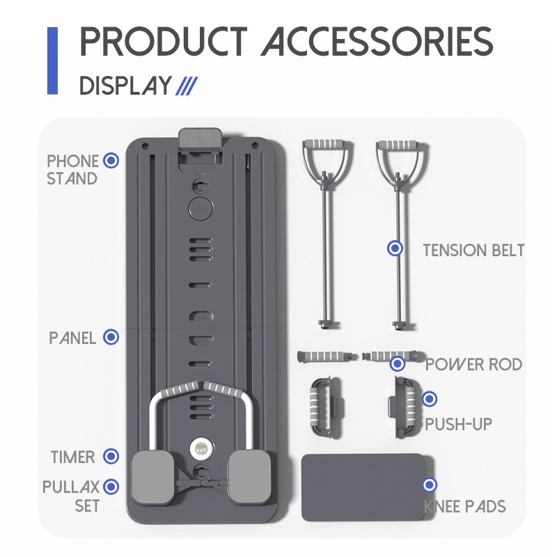 Pilates Board Manufacturer - 6-in-1 Foldable Ab Exercise