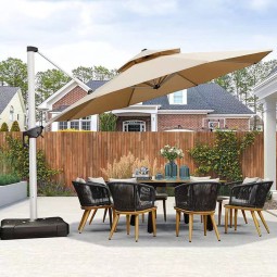 Parasol Factory - Solar Roman Umbrella Garden Villa