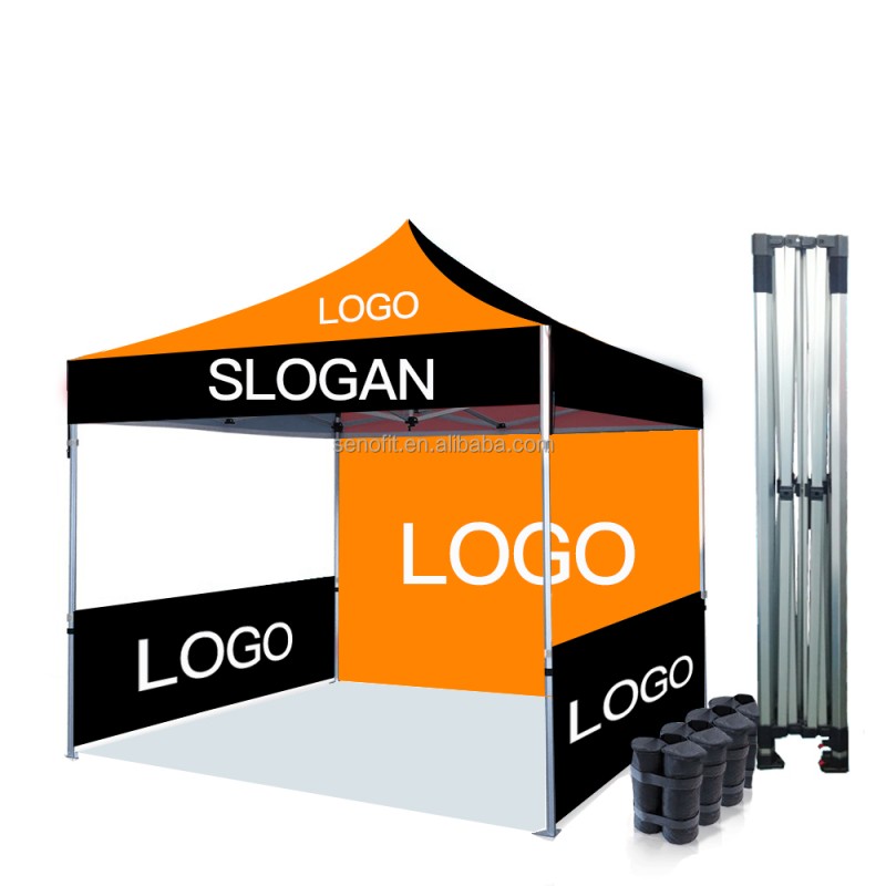 Canopy Tent Manufacturer - Custom Logo 10x10 ft Folding