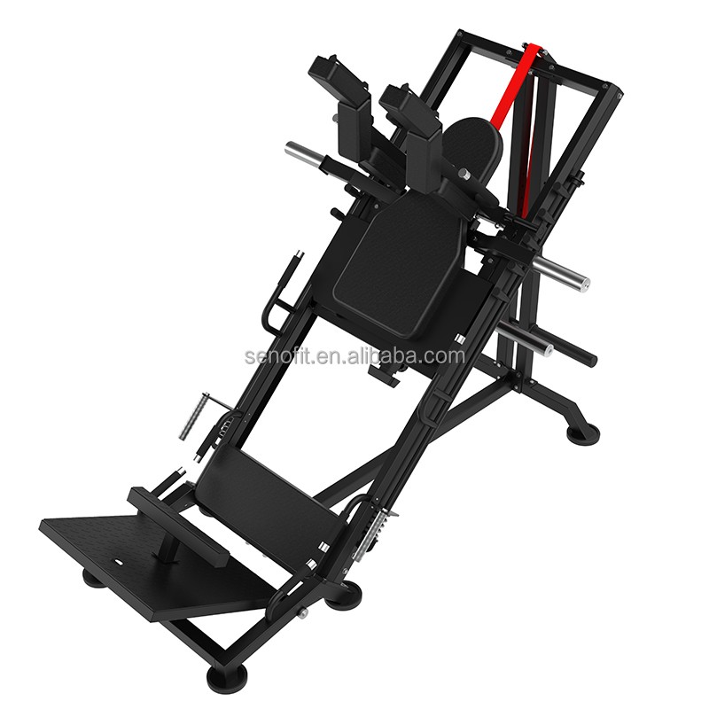Leg Press Machine Manufacturer - 45 Degree Hack Squat Plate Loaded