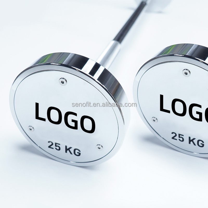 Barbell Bar Manufacturer - IPF Level Chrome Curved Bar