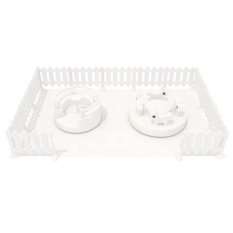 Electric Carousel Manufacturer - White Soft Play Toddler Equipment