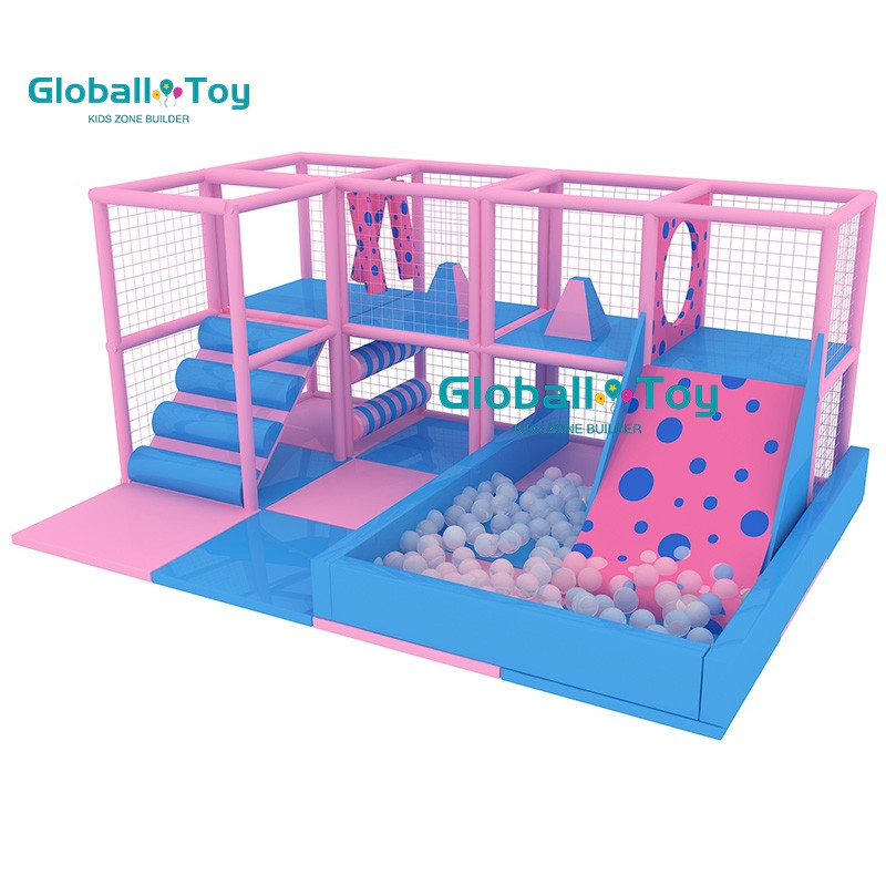Indoor Playground Supplier - Colorful Ball Pit with Slide for Mall