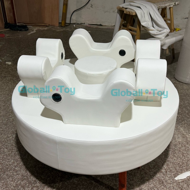 Soft Play Spinner Factory - Coconut Tree Rotating Play Equipment