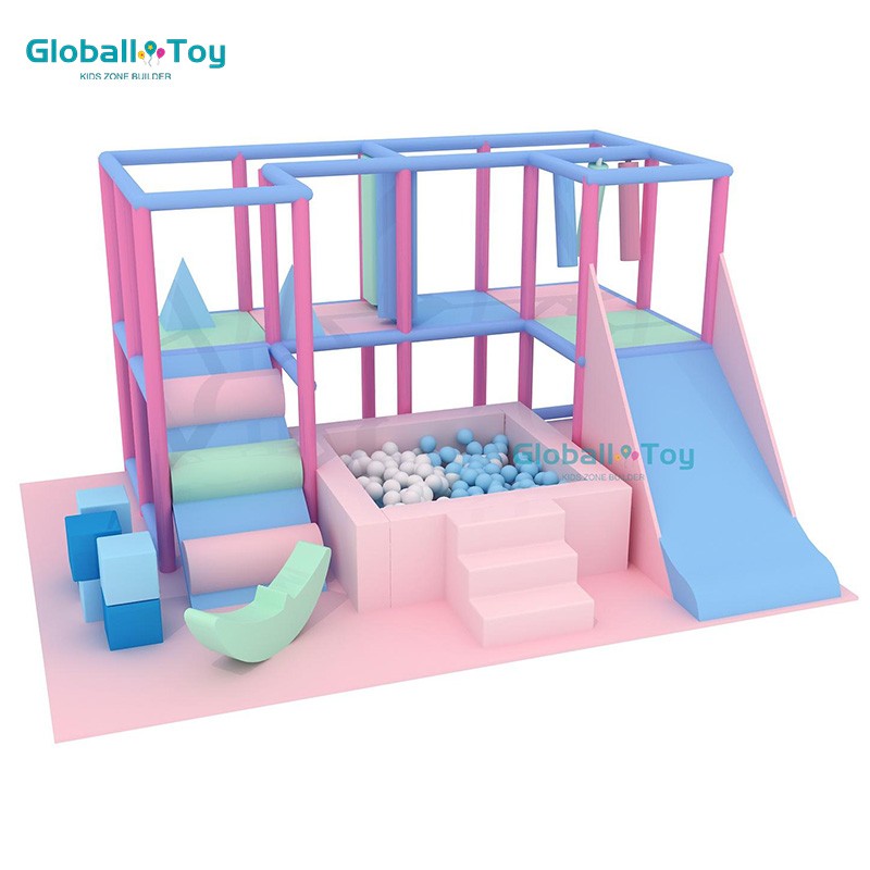 Indoor Playground Supplier - Colorful Ball Pit with Slide for Mall