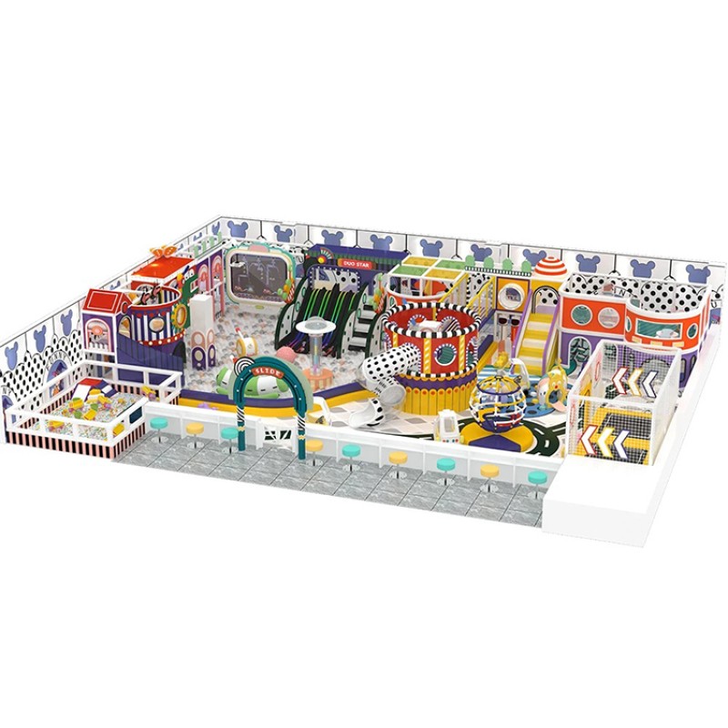 Soft Play Equipment Factory - Ocean Theme Ball Pit Slides for Toddlers