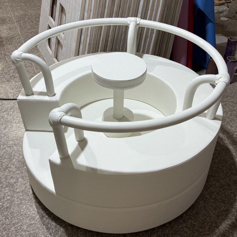 Carousel Manufacturer - White Electric Merry Go Round Toddler