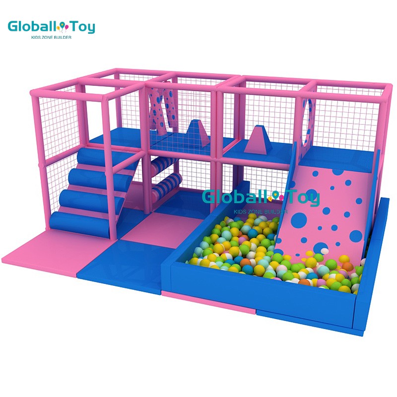 Indoor Playground Supplier - Colorful Ball Pit with Slide for Mall