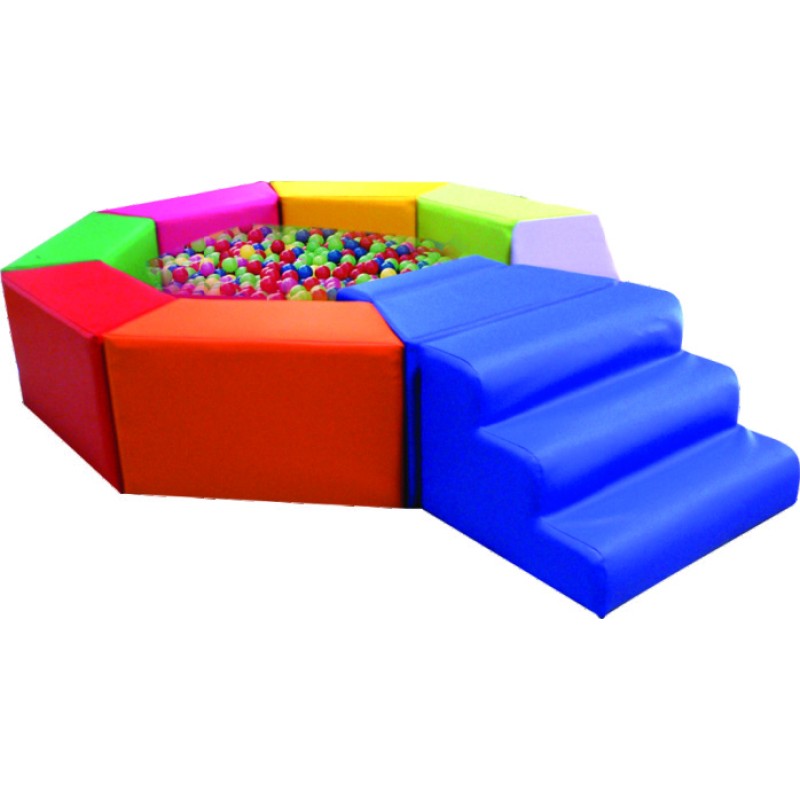 Soft Play Package Manufacturer - Custom Color Toddler Equipment Set