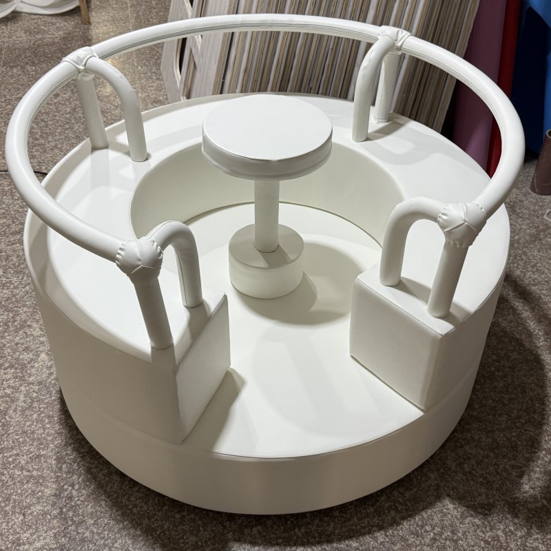 Carousel Manufacturer - White Electric Merry Go Round Toddler