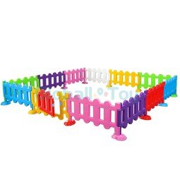 Play Fence Supplier - Colorful Plastic Safety Fence with Gate