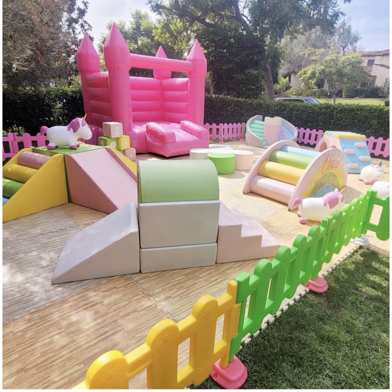 Outdoor Play Set Manufacturer - Soft Climber Home Play Area Blocks