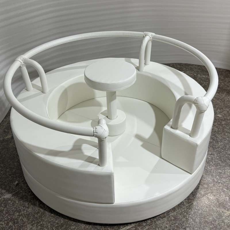 Carousel Manufacturer - White Electric Merry Go Round Toddler