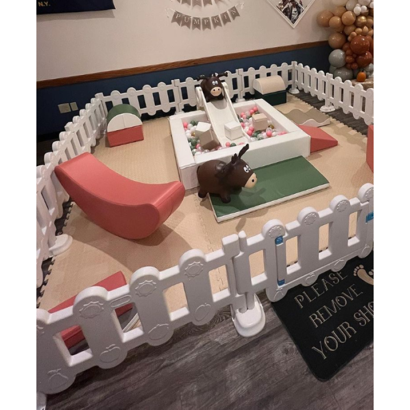Baby Play Pen Supplier - Soft Play Package Gate Fence Set