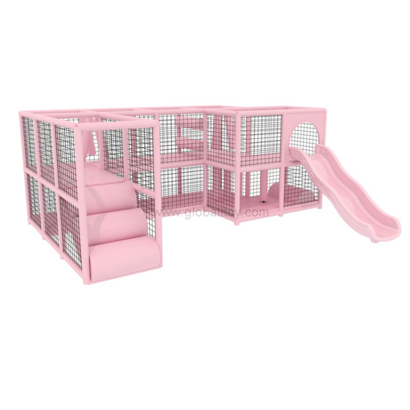 Soft Play Equipment Factory - White Indoor Play Set for Toddlers