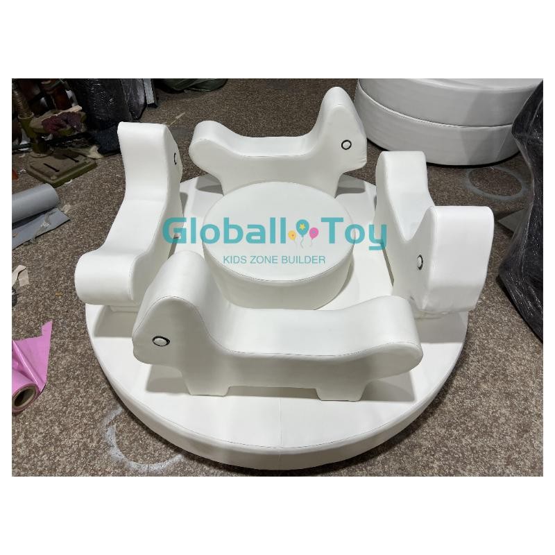 Electric Ride Supplier - Soft Play Carousel Spin Ride Equipment