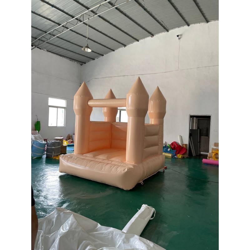 Inflatable Bouncer Factory - Rainbow Pastel Wedding Bounce House