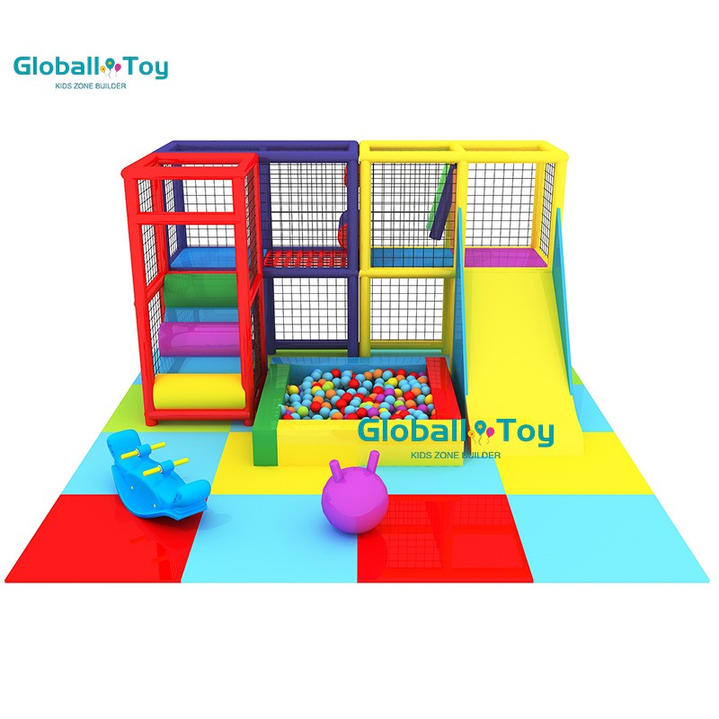 Indoor Playground Supplier - Colorful Ball Pit with Slide for Mall