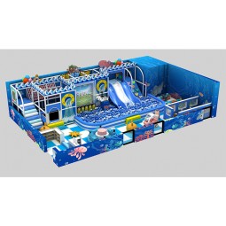 Soft Play Equipment Factory - Ocean Theme Ball Pit Slides for Toddlers