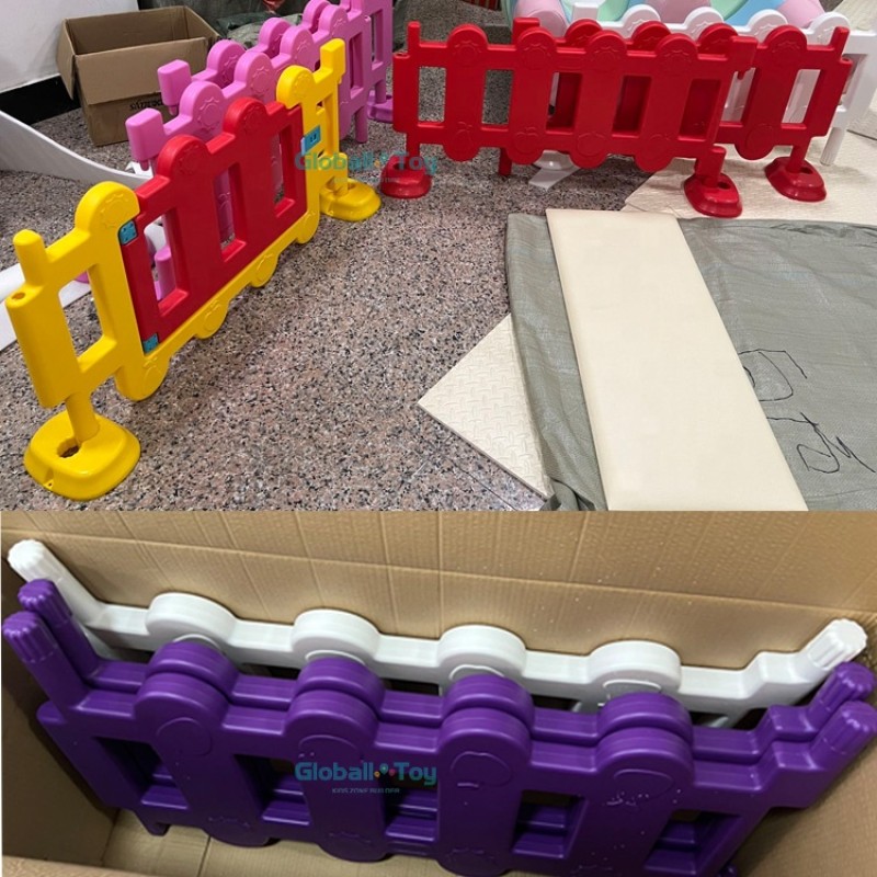 Soft Play Fence Factory - White Fence for Soft Play Area