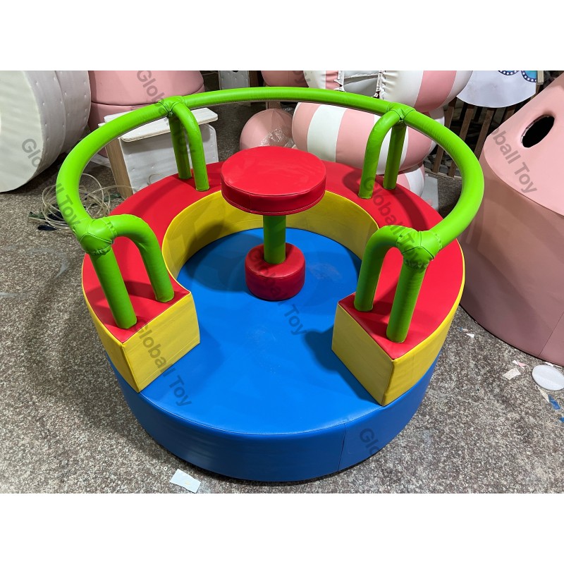 Carousel Supplier - Coconut Tree Merry Go Round Playground