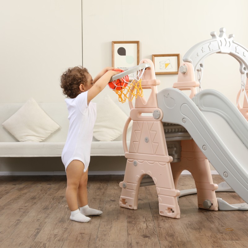 Playground Slide Supplier - Safety Kids Mini Plastic Slide Toy