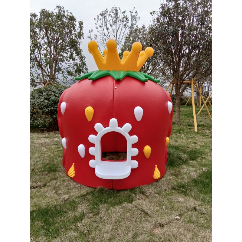 Playhouse Supplier - Pumpkin Shape Kids Play House Playground