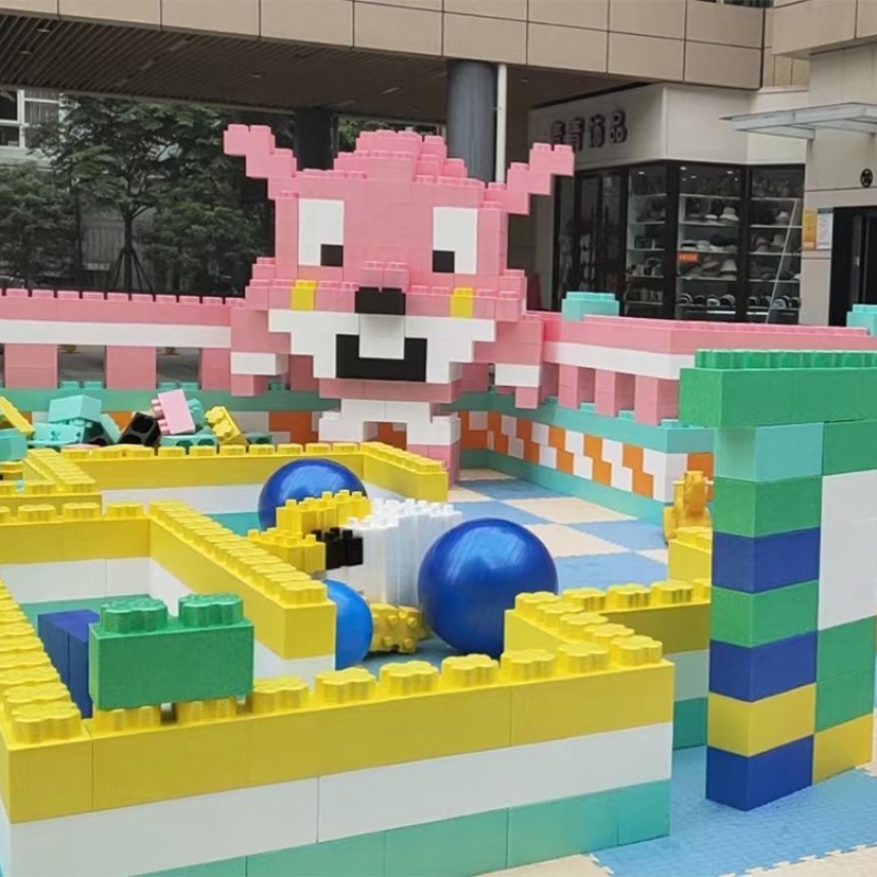 Building Block Sets Factory - Customized Children Foam Playground Sets