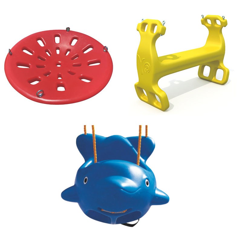 Swing Sets Supplier - Portable Colorful Circular Garden Swing