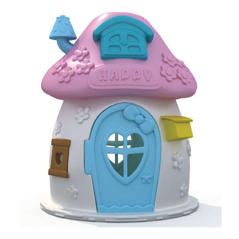 Playground Equipment Supplier - Farm Windmill Shape Plastic Play House