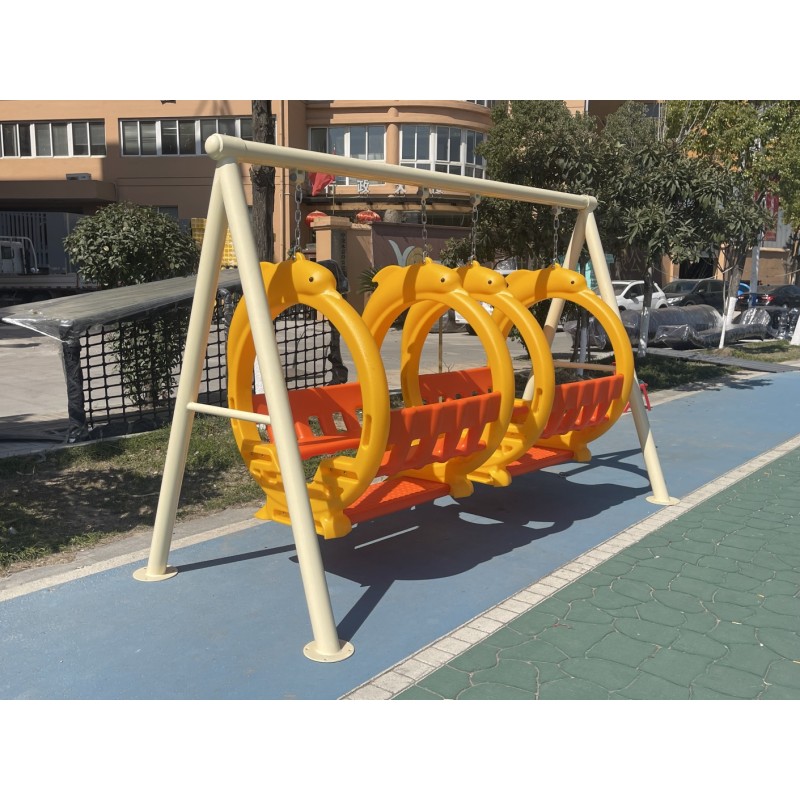 Swing Sets Supplier - Hot Sale Double Plastic Swing Seat