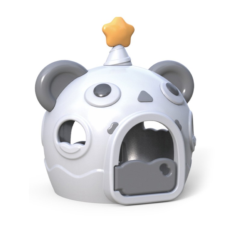 Playhouse Manufacturer - Non-toxic Modern Tree Playhouse with Slide