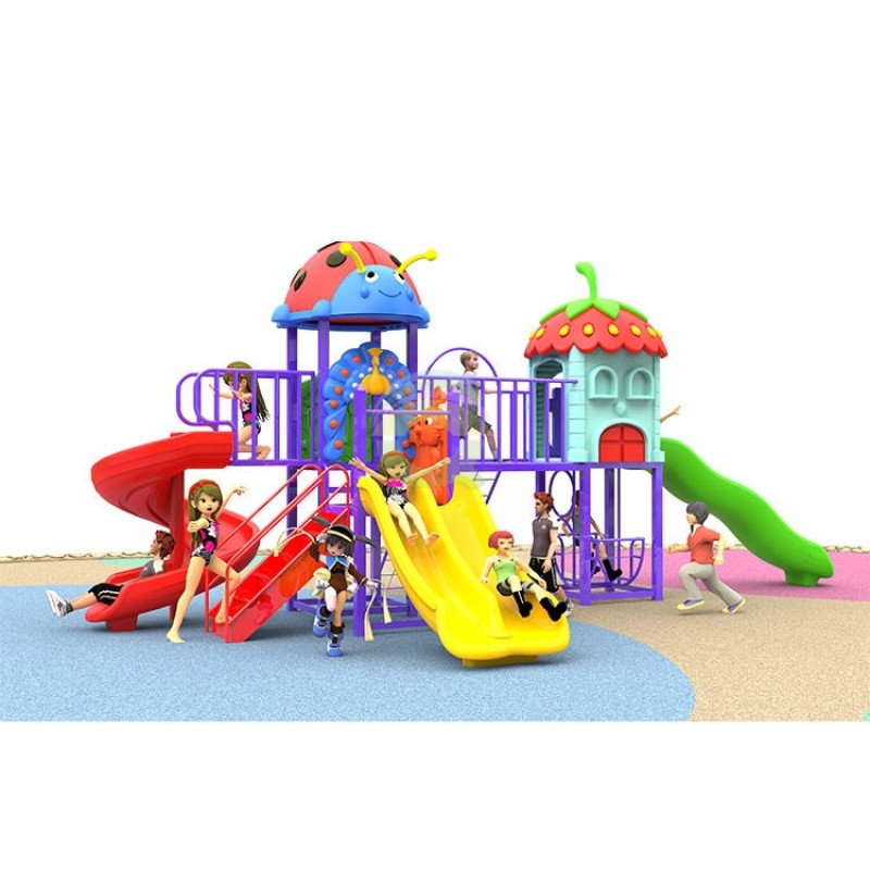 Playground Slide Factory - Exterior Public Children Fun Games Slide