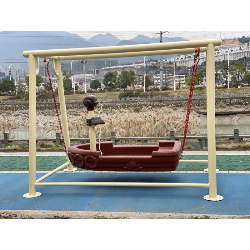 Swing Set Factory - Dolphin Double Swing Chair for Playground