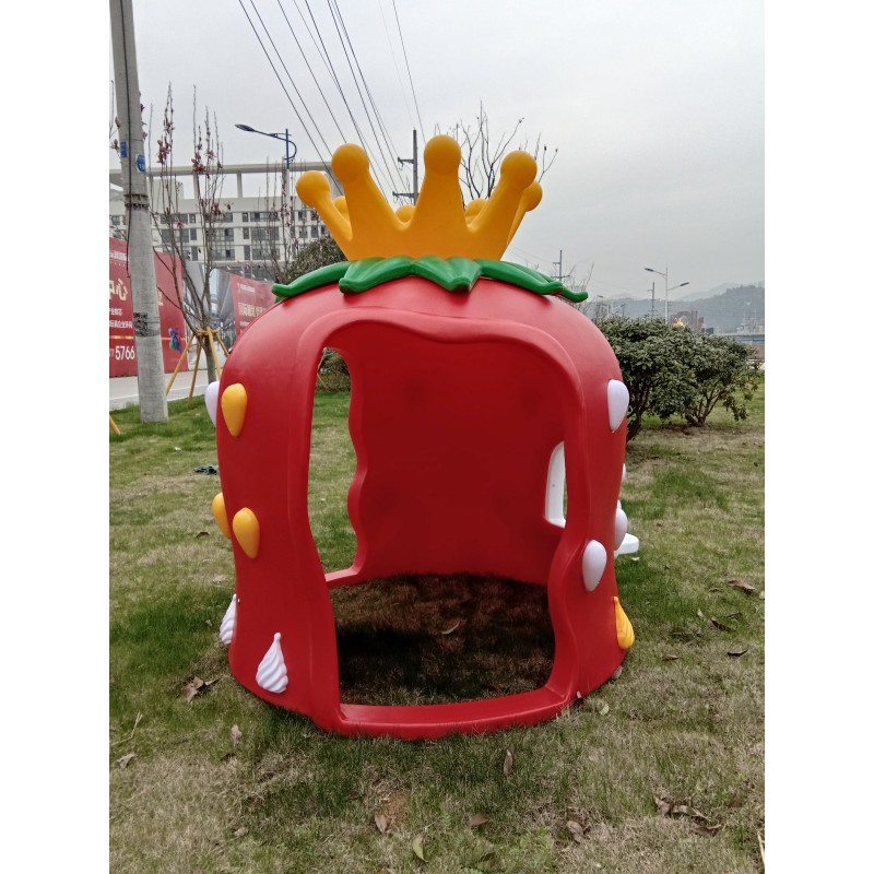 Playhouse Supplier - Pumpkin Shape Kids Play House Playground