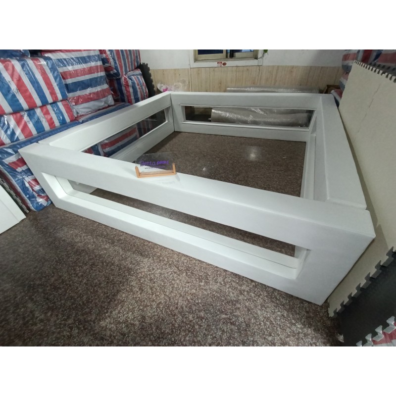 Softplay Set Supplier - Transparent Window Slide and Ball Pit Set