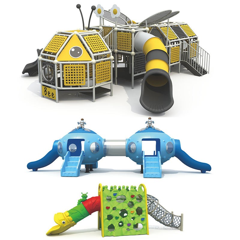 Playground Slide Manufacturer - Residential Park Children Slide Equipment