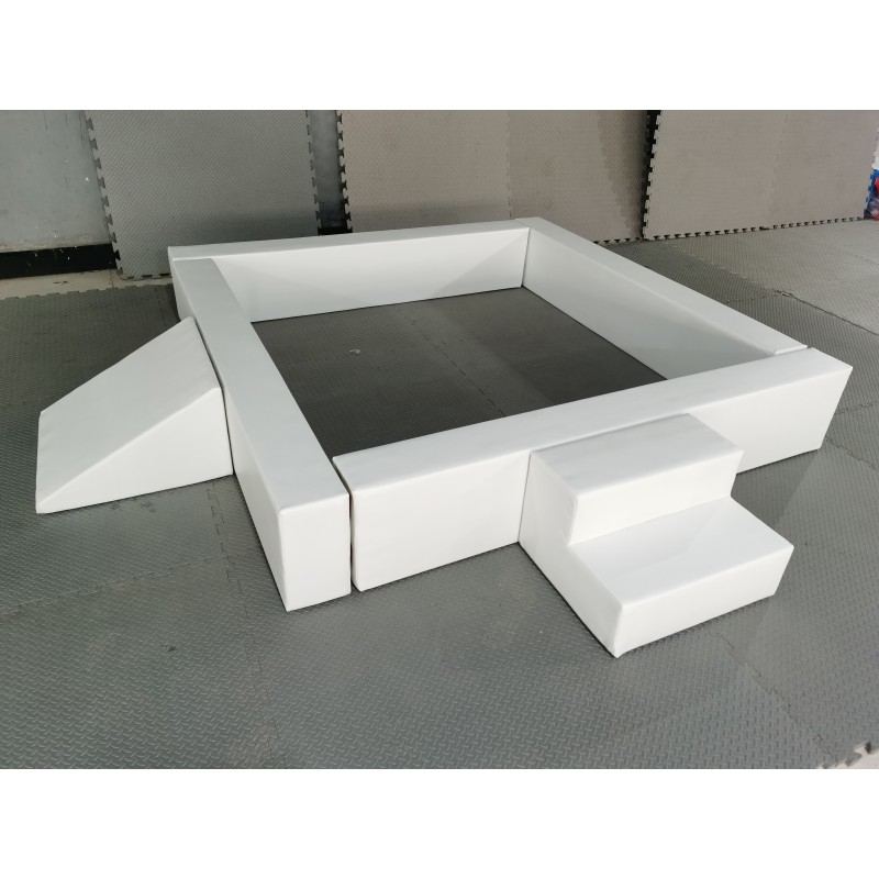 Ball Pit Manufacturer - Luxury Clear Window Household White Ball Pit