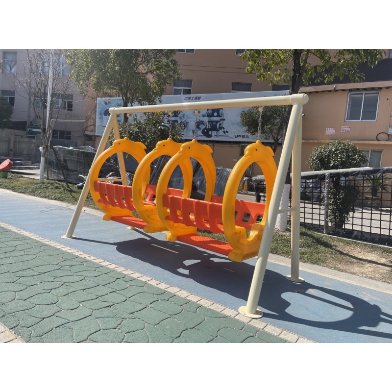 Swing Sets Supplier - Hot Sale Double Plastic Swing Seat