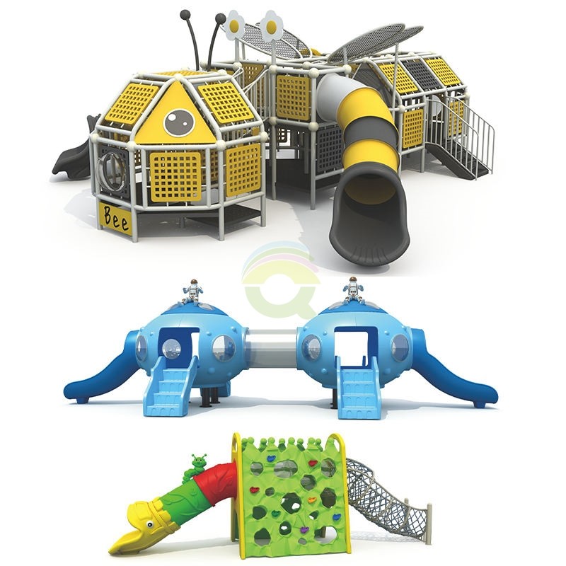 Playground Slide Factory - Elephant Animals Climbing Slide for School