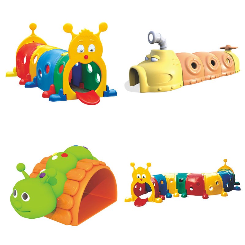 Playground Equipment Manufacturer - Submarine Shape Kids Plastic Tunnel