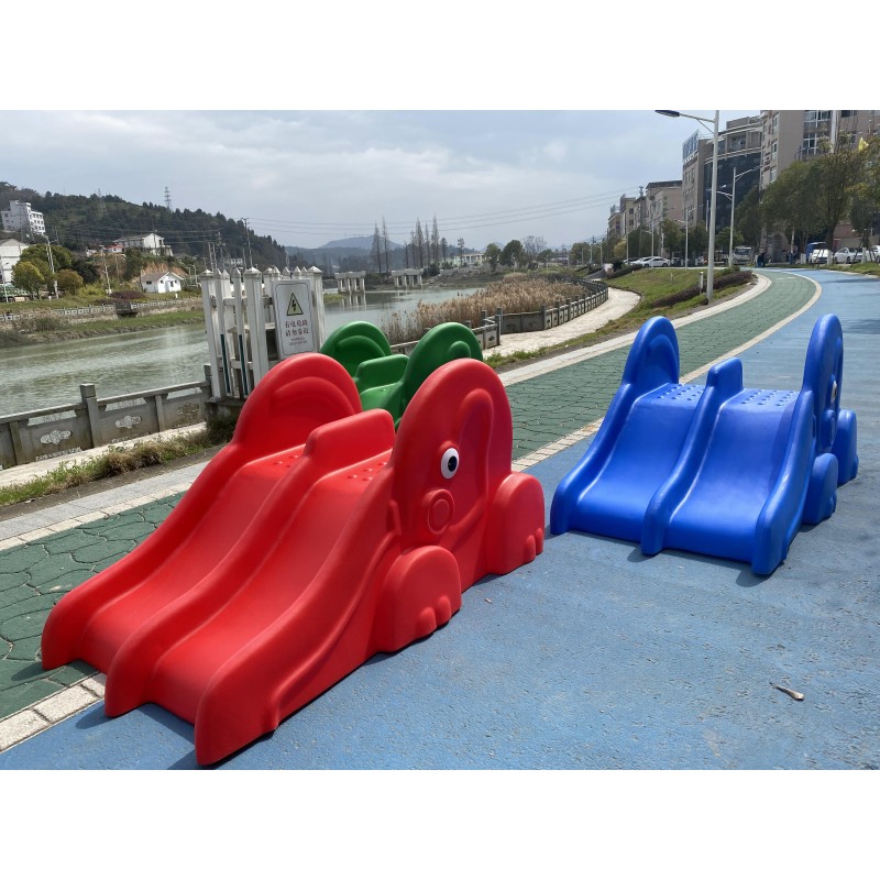 Slide Toy Manufacturer - Simple Elephant Shaped Toddler Plastic Slide