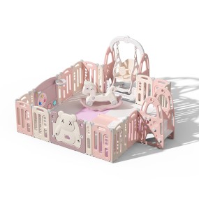 Playground Equipment Supplier - Safety Foldable Fence Baby Playpen