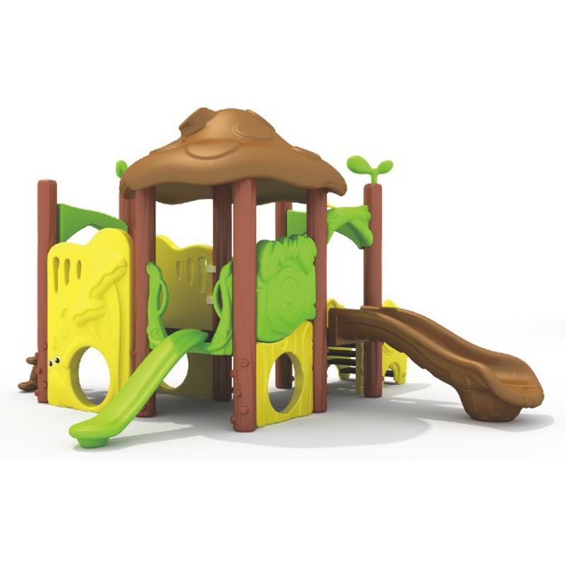 Playground Equipment Factory - Small Kindergarten Plastics Slide Set