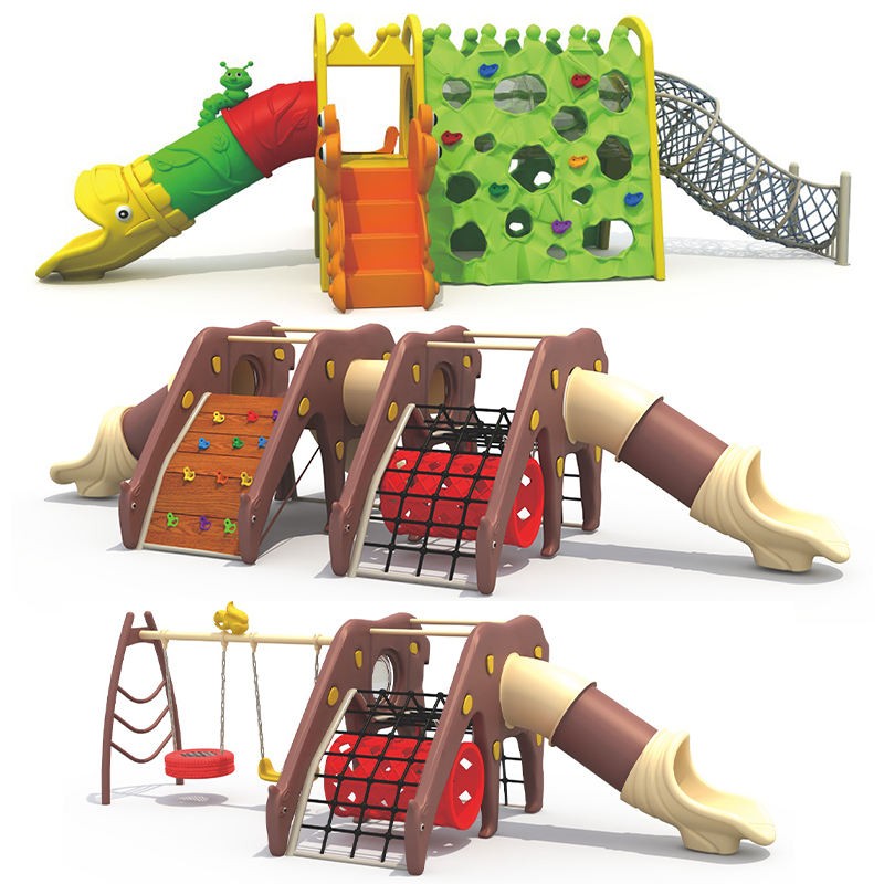 Playground Slide Manufacturer - Residential Park Children Slide Equipment